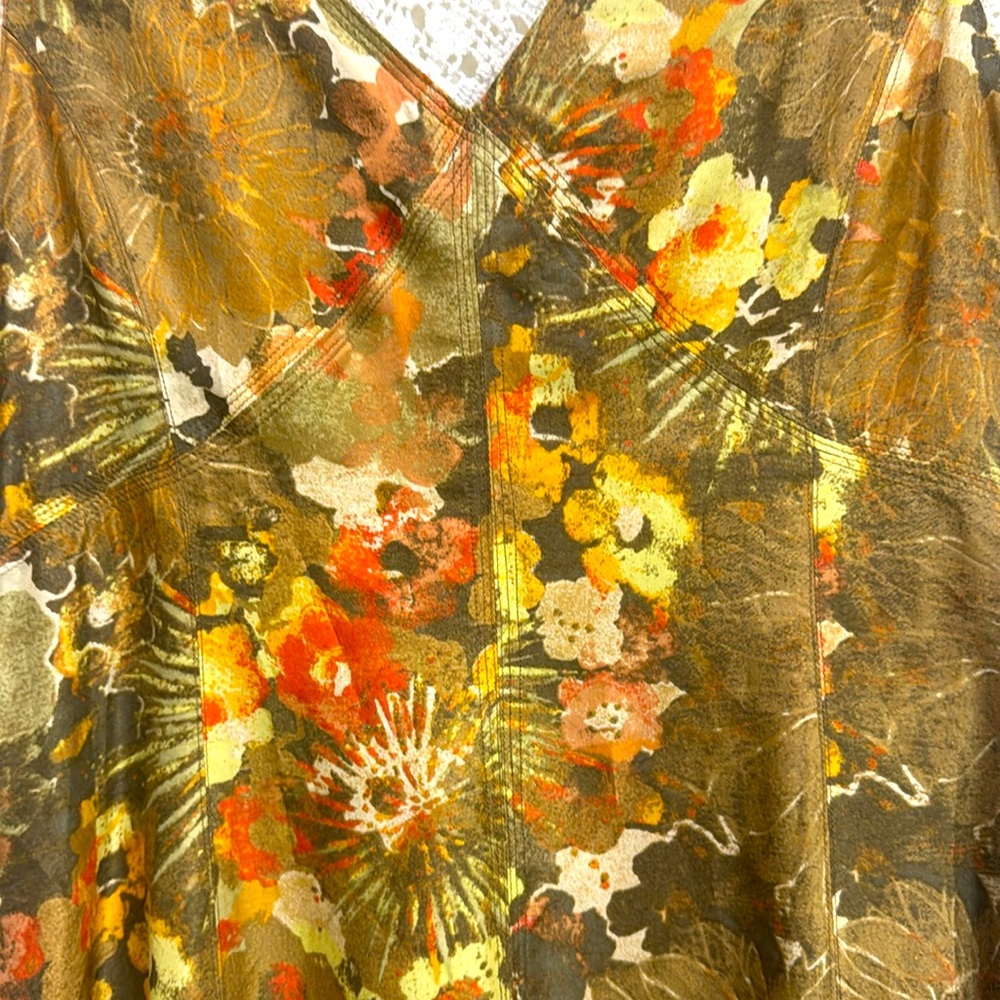 Sigrid Olsen Green 100% Silk Sheath Dress V-Neck Sleeveless NWT - Picture 9 of 10